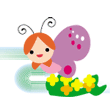 イラスト　ちょうちょ